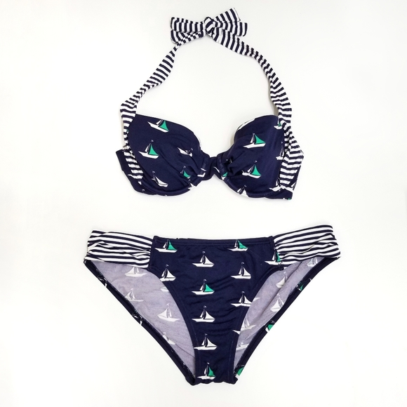 Tommy Bahama Other - ❌SOLD❌ Tommy Bahama Sailboat Halter Bikini Set